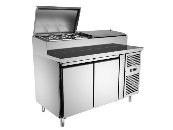 INOFRIGO 2 DOOR SANDWICH COUNTER (260L)